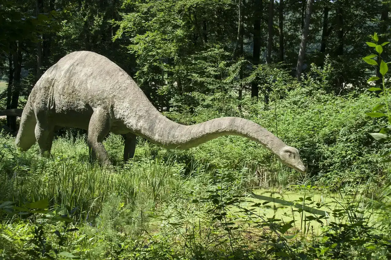 #6 - Giant Sauropods Lived Semi-Submerged in Swamps (Image Credits: Pixabay)