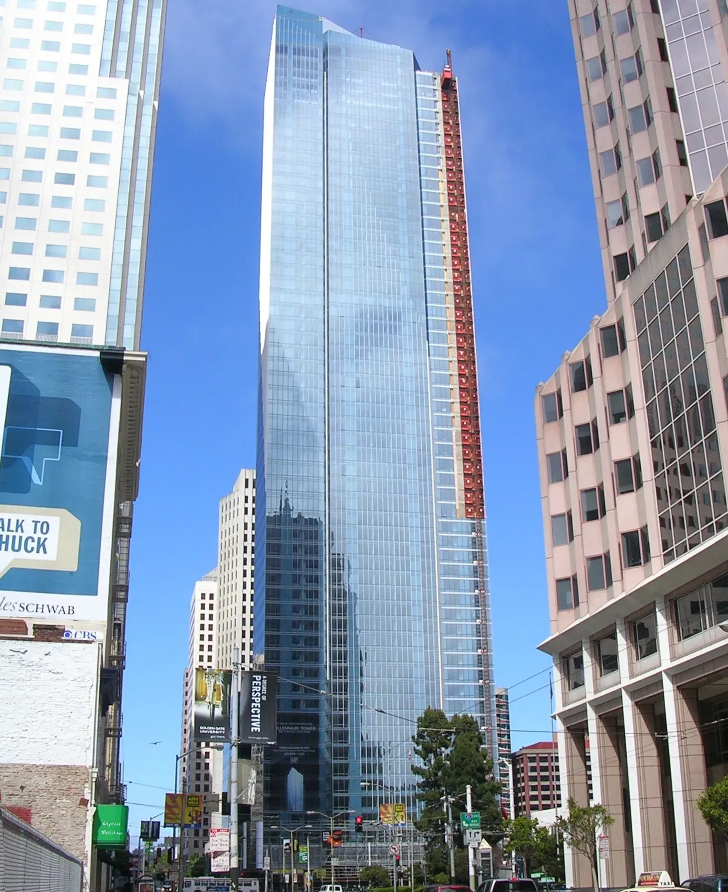 #12 - Millennium Tower, San Francisco (Image Credits: Wikimedia)