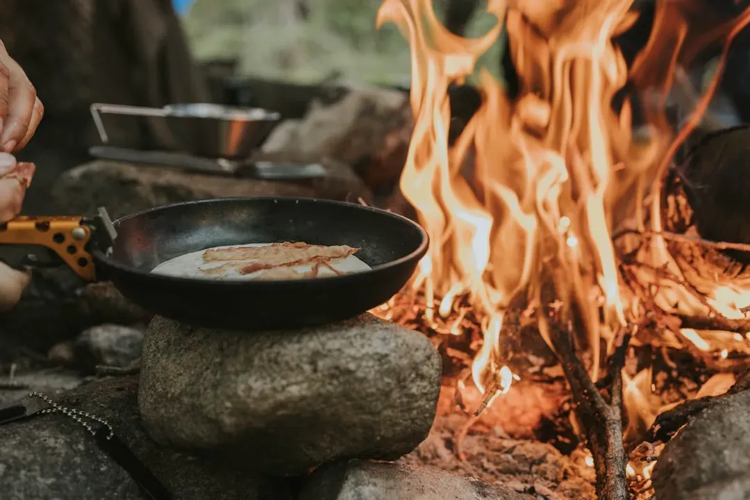 Cooking, Smell, And The Comfort Of Shared Food Around The Flames (Image Credits: Unsplash)