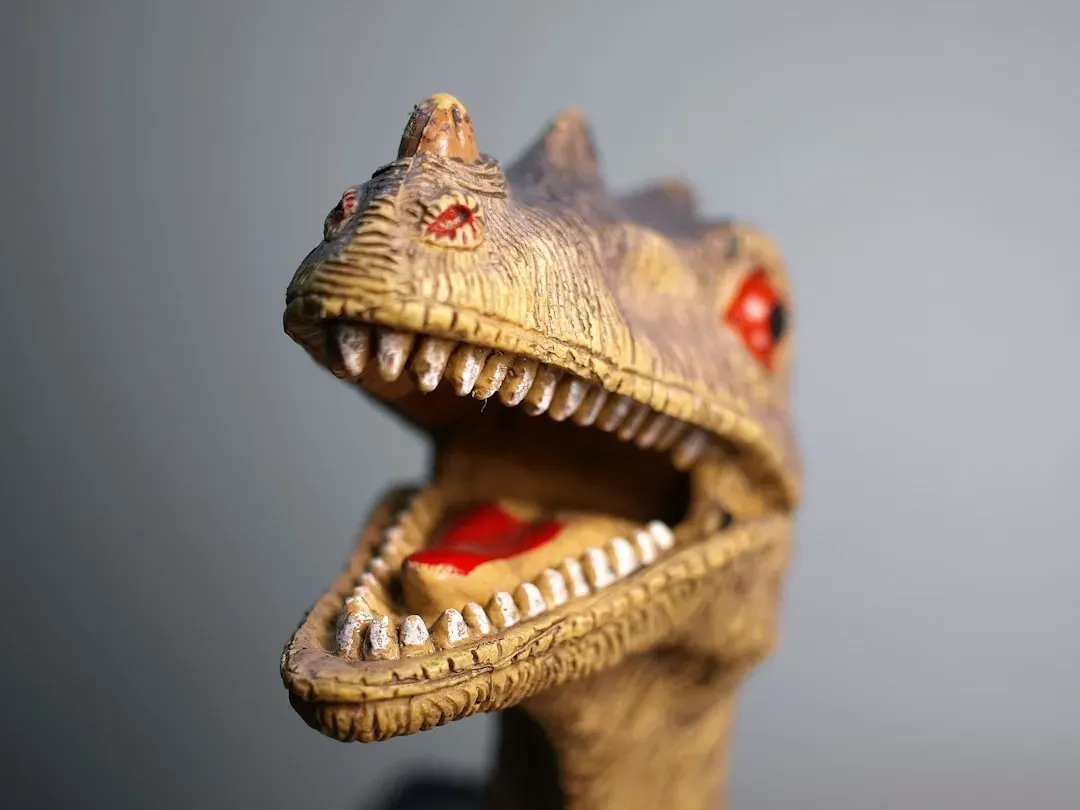 4. The Constantly Roaring, Aggressive Carnivore Toys (Image Credits: Unsplash)