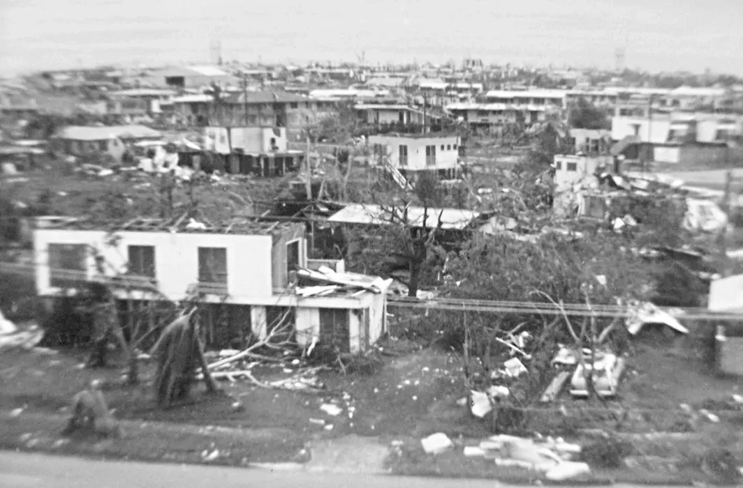 #7 - Cyclone Tracy and the Christmas Storm That Rebuilt a Nation's Codes (1974) (By Billbeee. You can contact him through his website. He mentionned to feel free to use it, just credit him as the photographer., CC BY-SA 3.0)