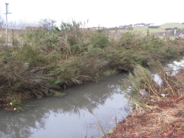 #6 A Ditch Records Floods, Droughts, and Shifting Climate Patterns (Geograph Britain and Ireland, CC BY-SA 2.0)