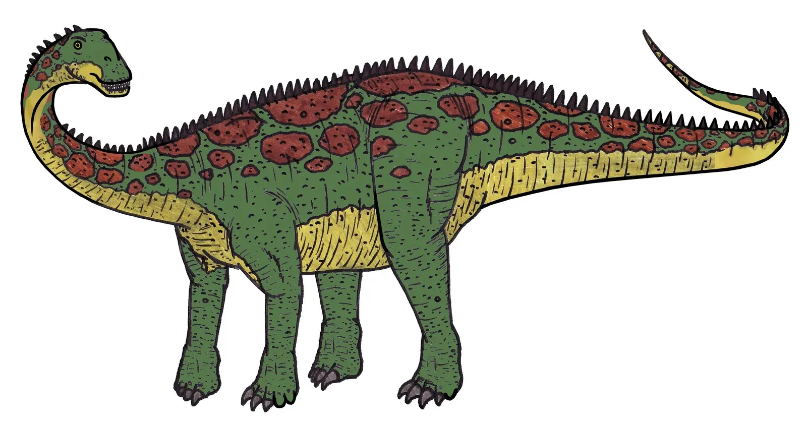 Nigersaurus: The Dinosaur That Was Basically a Living Lawnmower (Image Credits: Wikimedia)