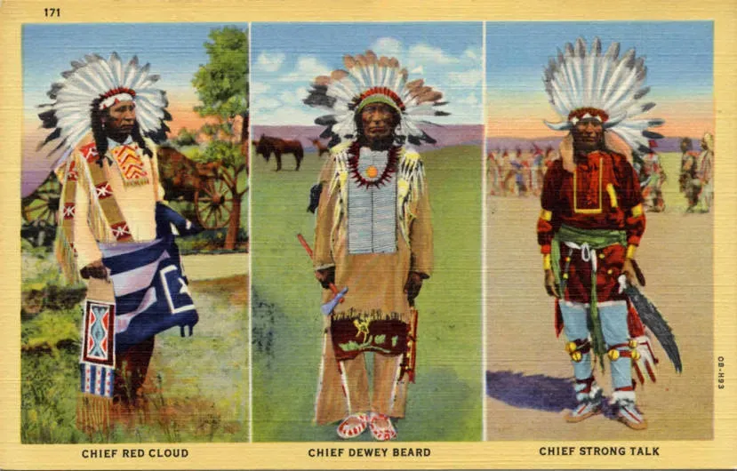 The Lakota Sioux and the Thunder Beast of the Skies (By Unknown authorUnknown author, Public domain)