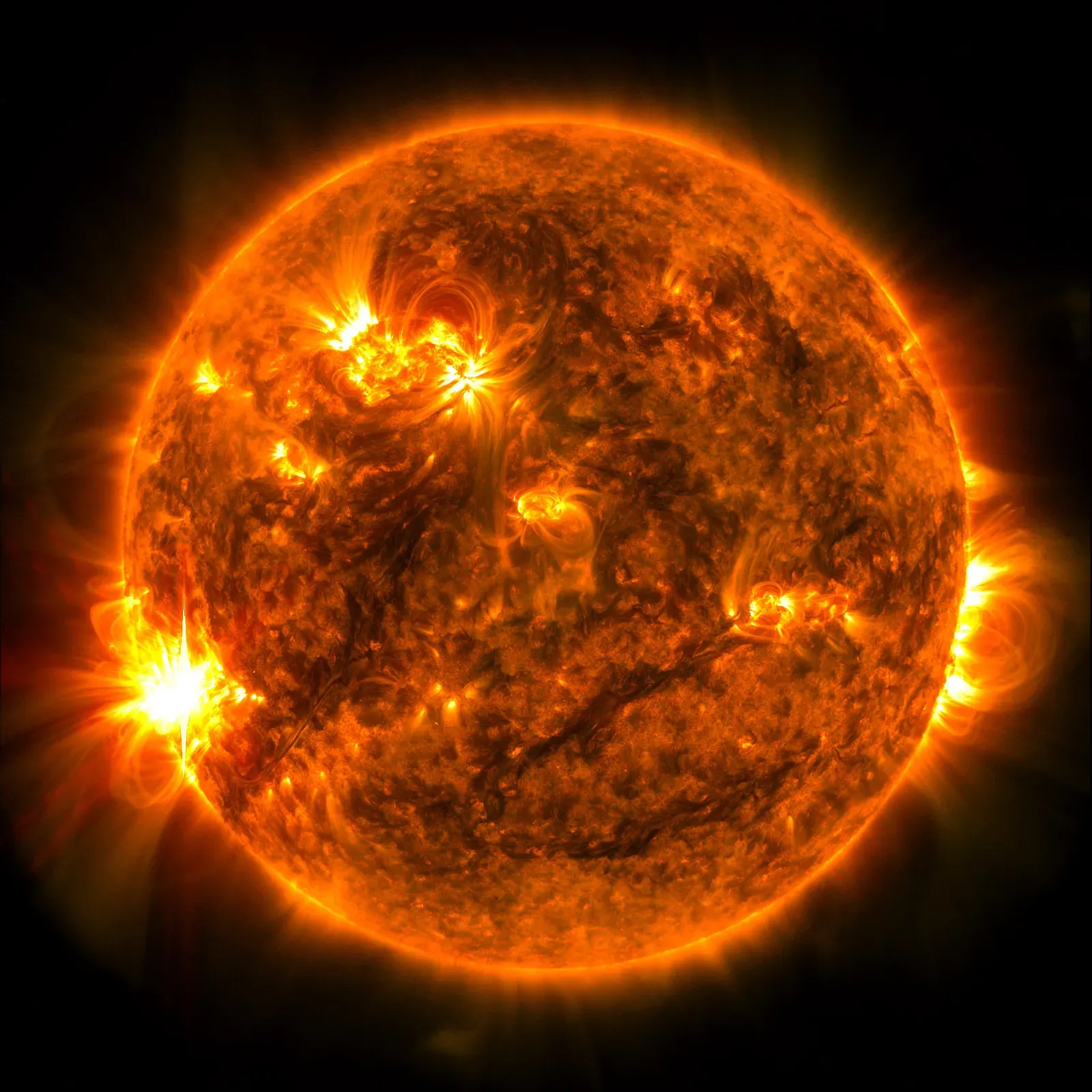 The Sun’s Stable Fire That Lets Life Thrive (Strong Solar Flare Erupts from Sun, May 27, 2024 and Another May 29th., Public domain)