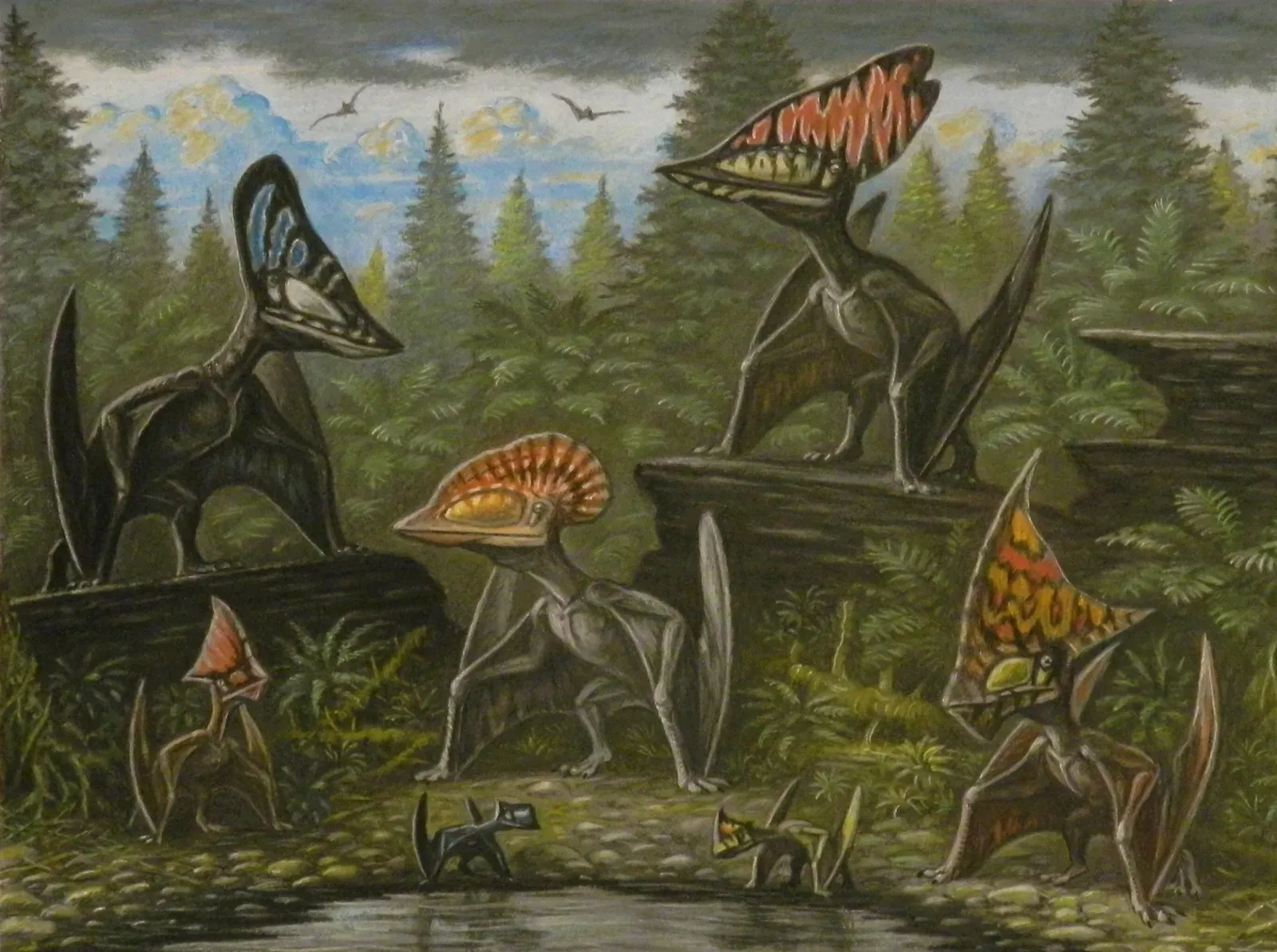 Tapejara: The Crested Brazilian (Image Credits: Wikimedia)