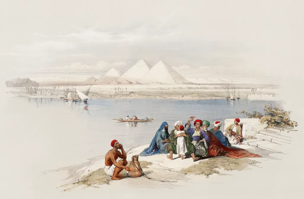 The Egyptian Nile Flood Predictions (Image Credits: Rawpixel)