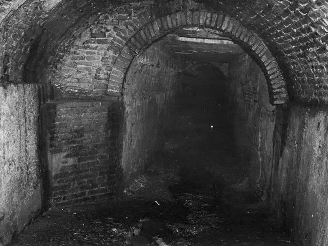 #4 - Brick Sewer Lines From the 1800s Still Run Under Fresh Asphalt (National Register Nomination form, Public domain)