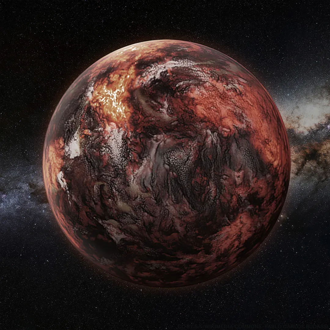 A Fiery Birth from Cosmic Chaos (Image Credits: Wikimedia)