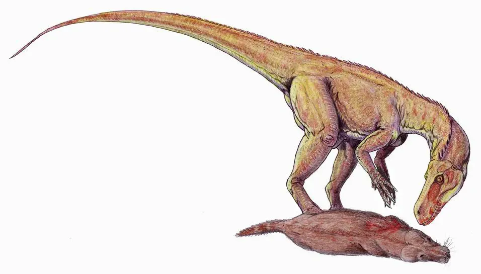 The First Dinosaurs: Tiny Strangers in a Dangerous World (Transferred from ru.wikipedia to Commons., Public domain)