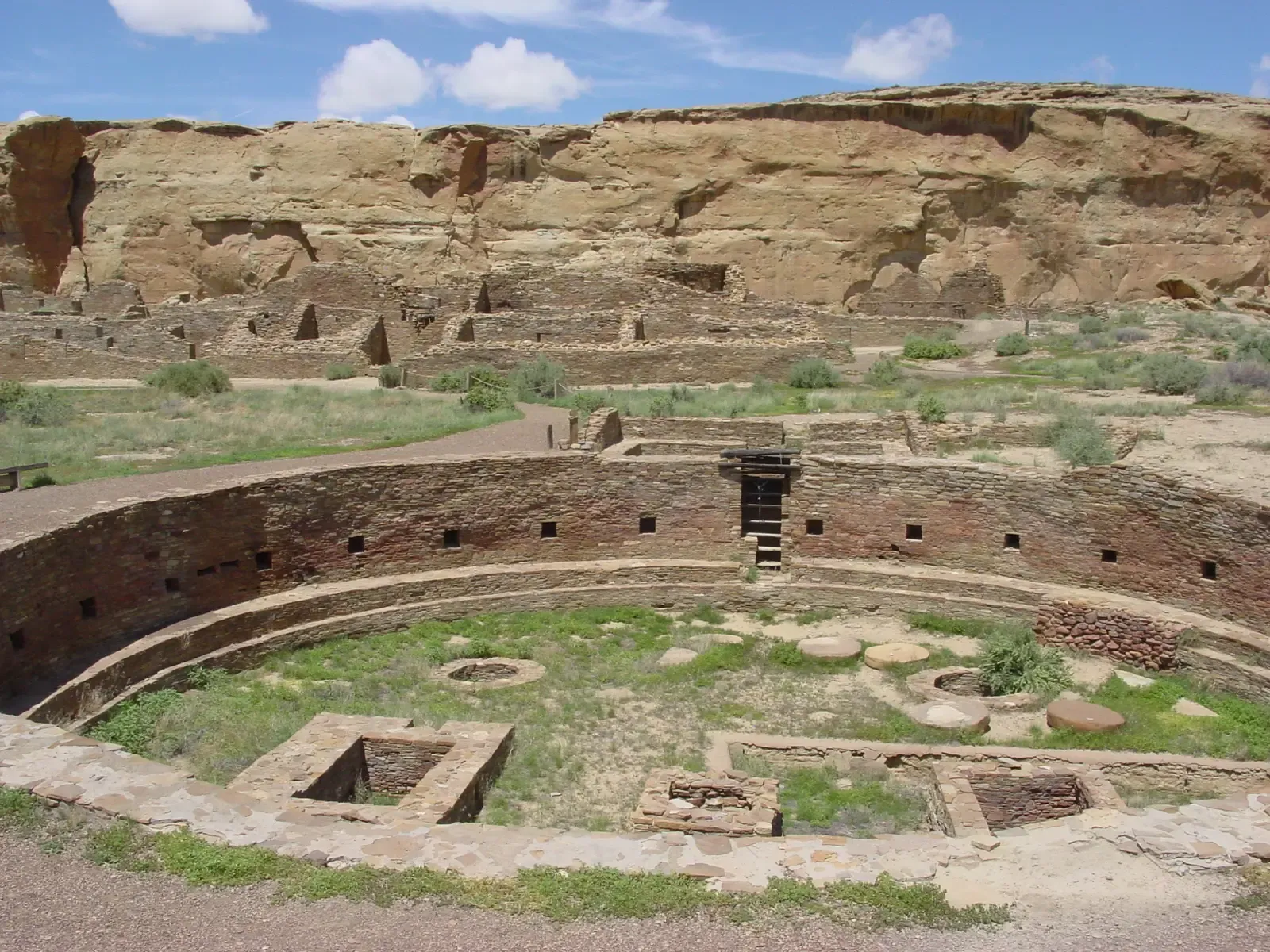 #7 - Chaco Canyon's Great House That Got Buried Again (Chaco Canyon National Historical Park: Photo Gallery, Public domain)