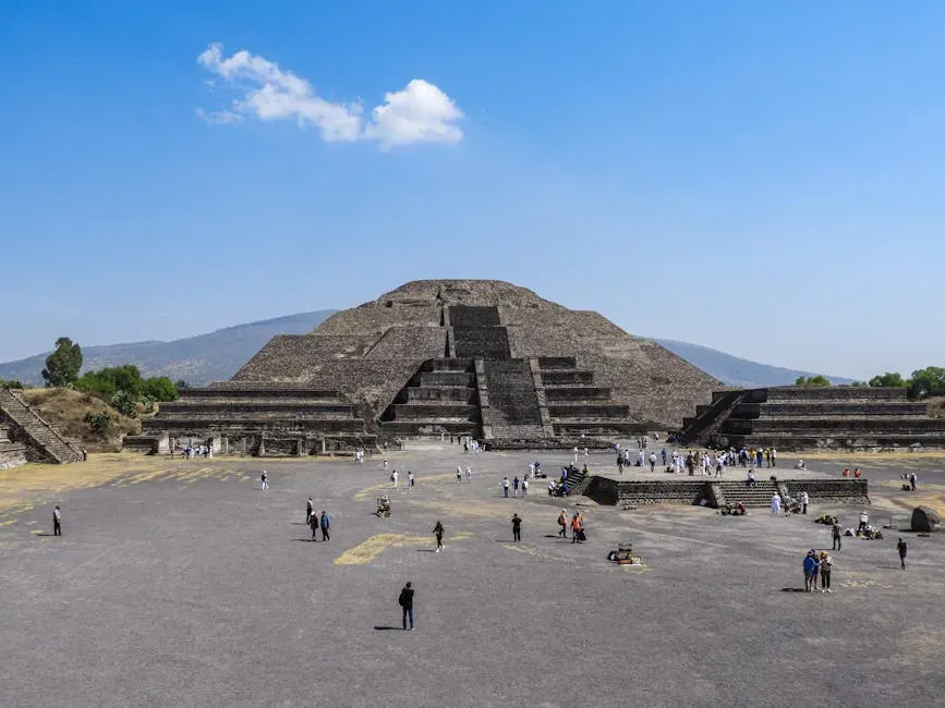 2. Teotihuacan, Mexico – Avenue of the Dead and the City of the Gods (Image Credits: Pexels)