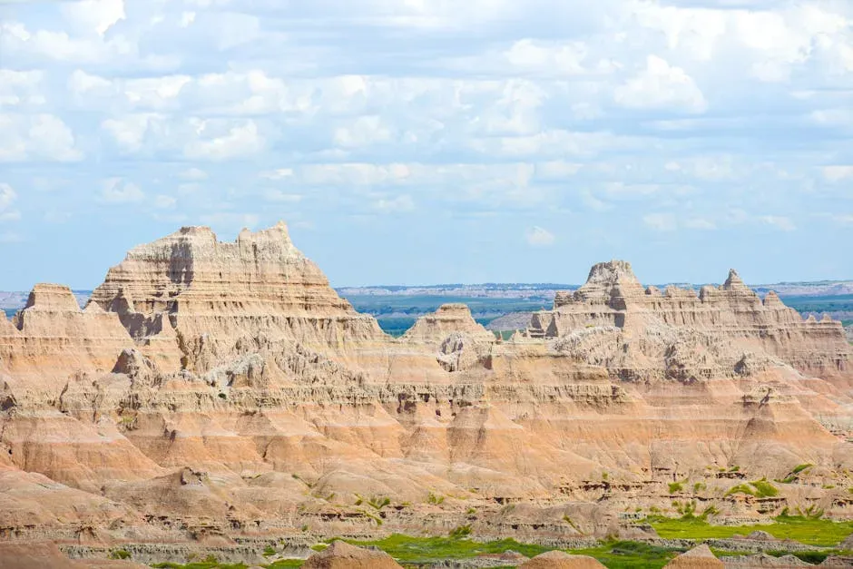 3. Badlands National Park, South Dakota (Image Credits: Pexels)