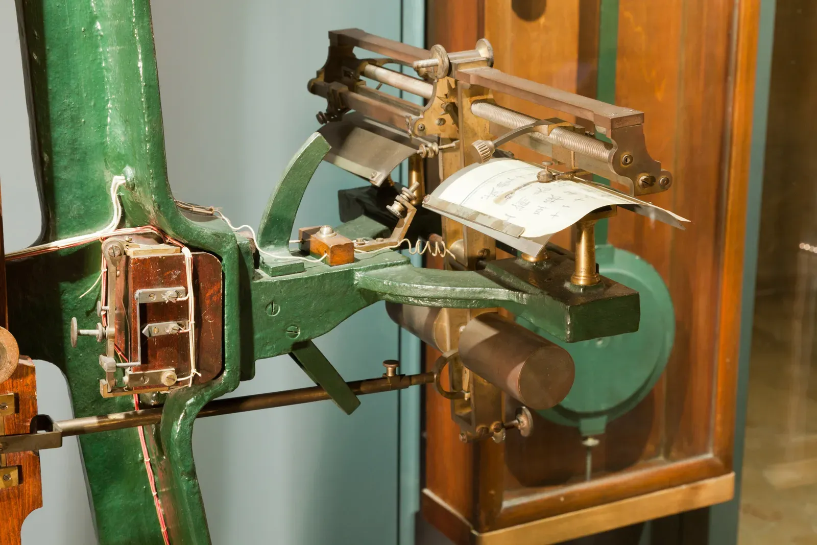 4. The First Fax Machine Predates the American Civil War (Museo della Scienza e della Tecnologia "Leonardo da Vinci", CC BY-SA 4.0)