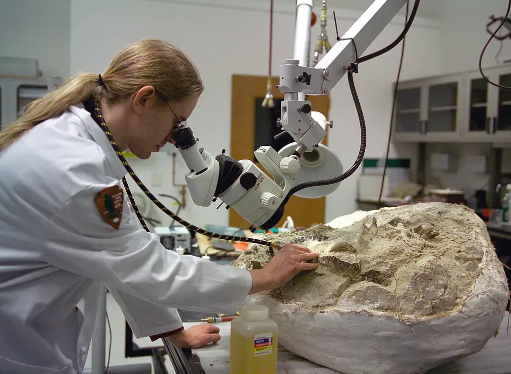 New Tech, New Bones, New Stories (JODA Flickr page. A permission line below the image says, "This image is in the public domain and is free for use.", Public domain)
