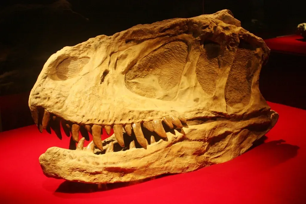 A Skulled-Up Carnivore With Serious Bite Engineering (yangchuan o saurus skullUploaded by FunkMonk, CC BY 2.0)