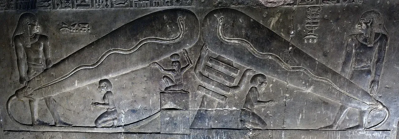 1. The “Dendera Light” Bulb-Shaped Relief (Image Credits: Pixabay)