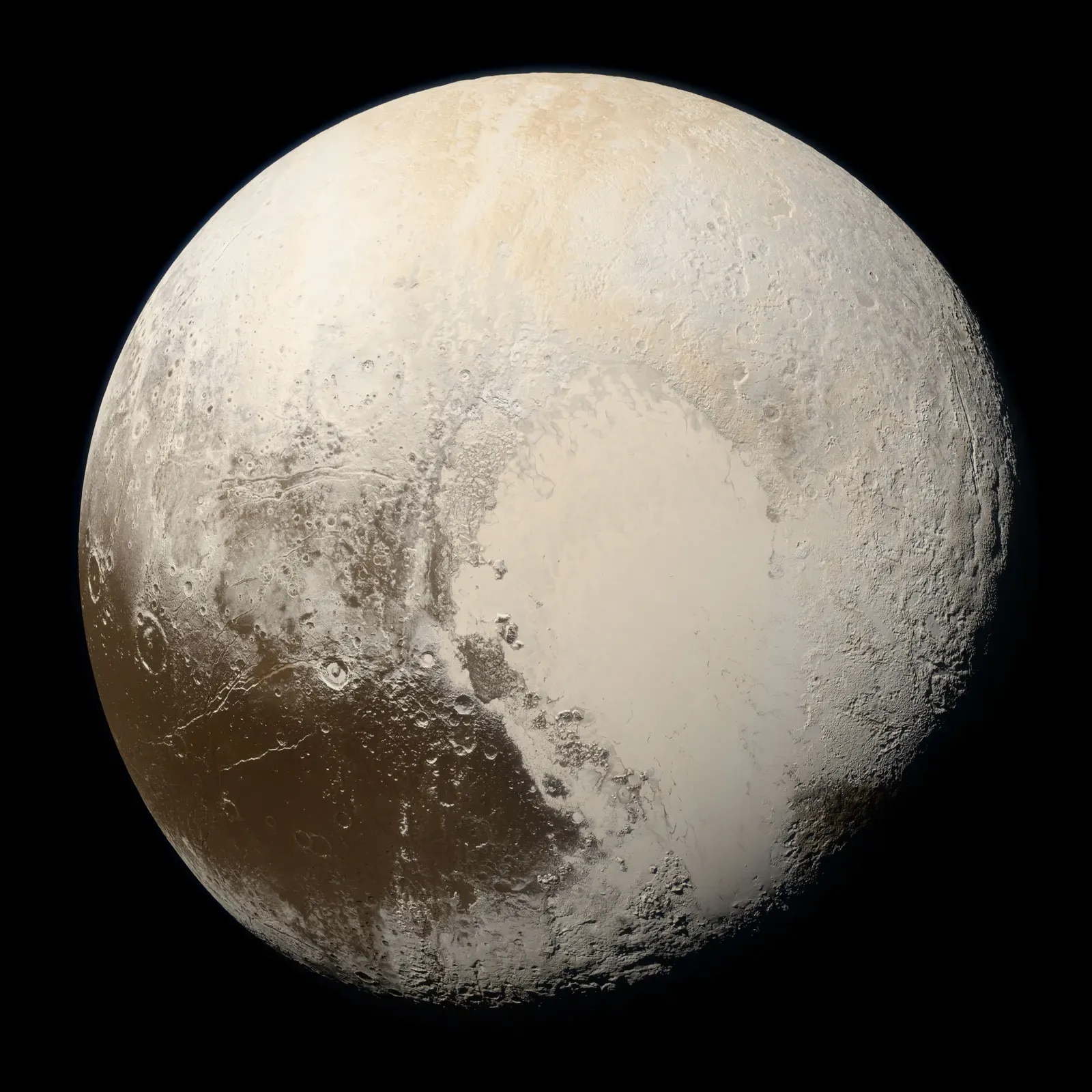 #10 - The Solar System Had Exactly Nine Planets, Full Stop (By NASA/Johns Hopkins University Applied Physics Laboratory/Southwest Research Institute/Alex Parker, Public domain)
