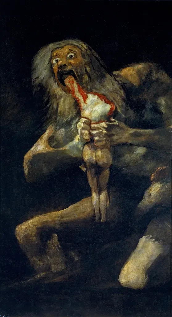 Saturn Devouring His Son – A Myth Turned into a Personal Nightmare (Image Credits: Rawpixel)