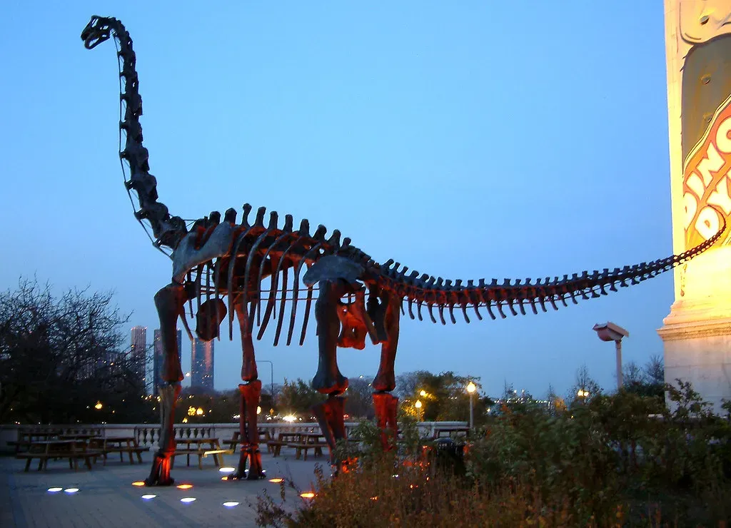 What the Bones Really Say About Brachiosaurus Neck Posture (James St. John, Flickr, CC BY 2.0)