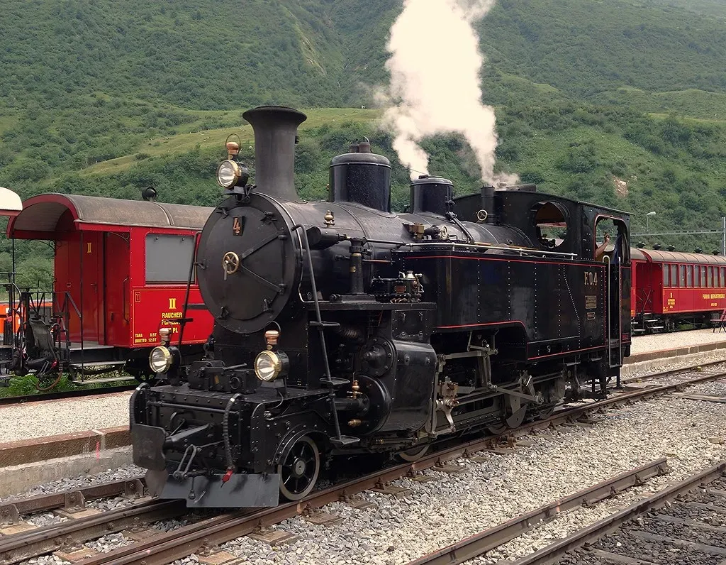 #11 - The Steam Locomotive Pulling Into the Depot (hrs51, Flickr, CC BY 2.0)