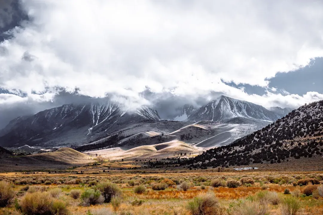 2. The Shadowed Ridges of the Sierra Nevada (Northern California) (Image Credits: Unsplash)