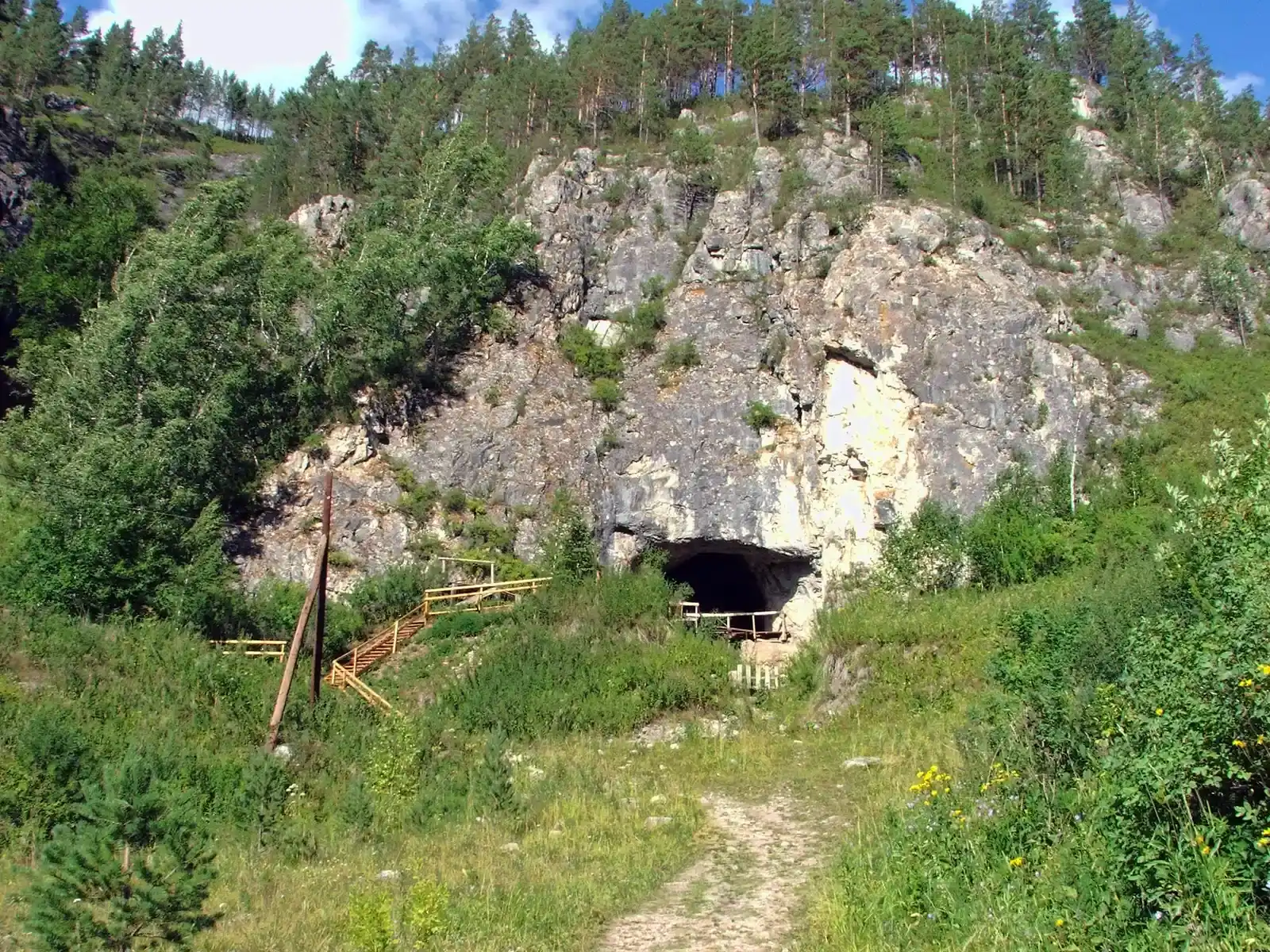 #9 - Denisova Cave (Siberia): DNA Older Than the Sediment Above It (By Демин Алексей Барнаул, CC BY-SA 4.0)