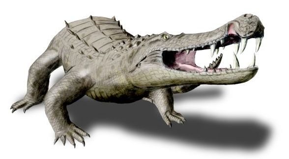 Kaprosuchus - The Boar Crocodile with Terrifying Tusks (Image Credits: Wikimedia)