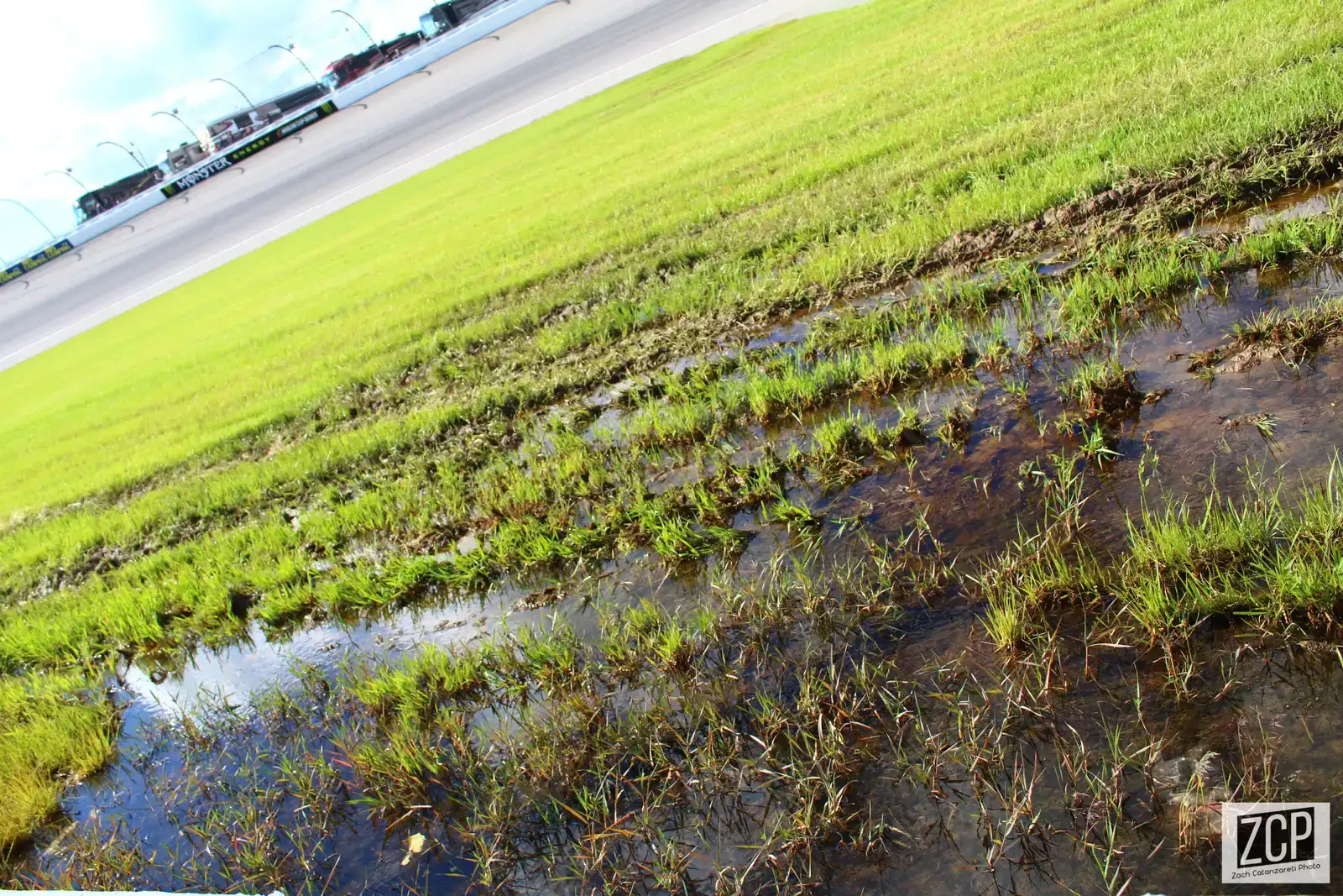 #5: Puddles, Drainage Trails, and Wind-Driven Rain Marks (ran puddles, CC BY 2.0)