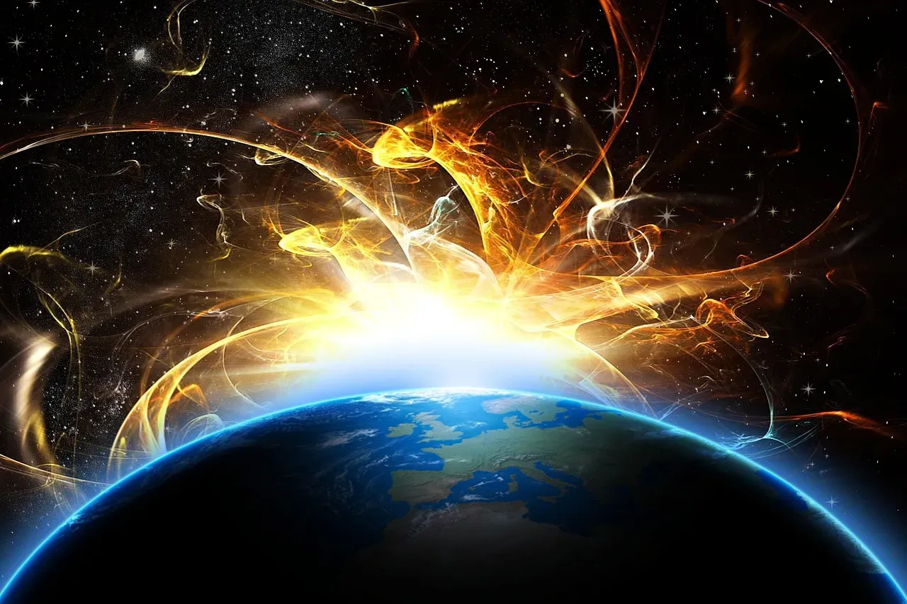 9. The Supernova Radiation Theory: Death From the Stars (Image Credits: Pixabay)