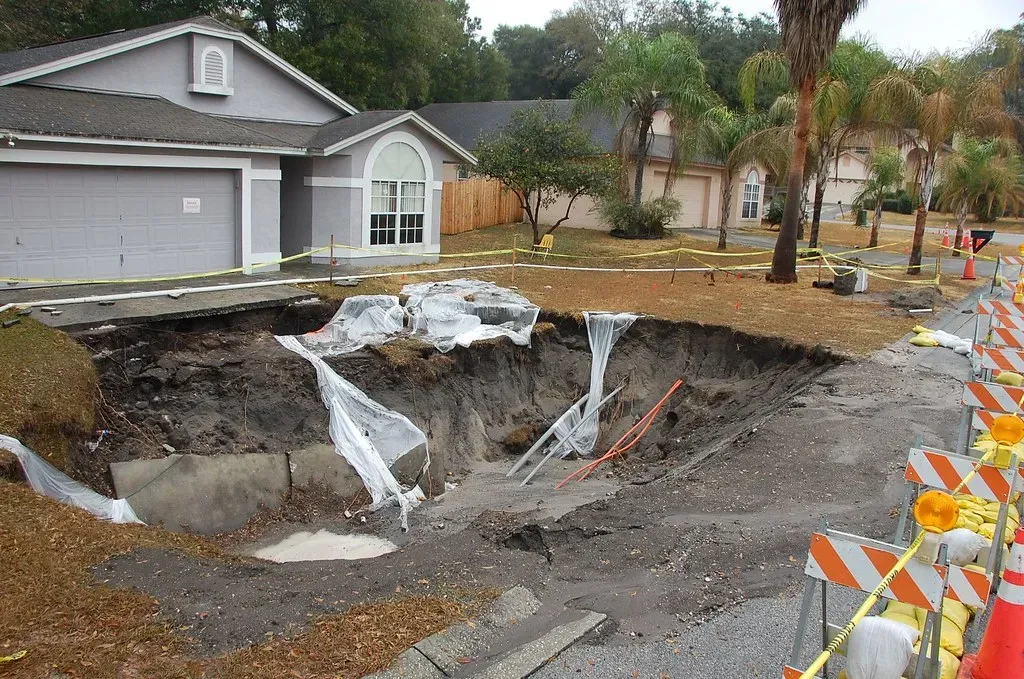 #6 - Marguerite, Pennsylvania: The Sinkhole That Made National News in 2024 (Image Credits: Flickr)