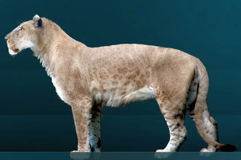 #4 - American Lion: The Biggest Cat That Wasn't Really a Lion (By Sergiodlarosa, CC BY-SA 3.0)
