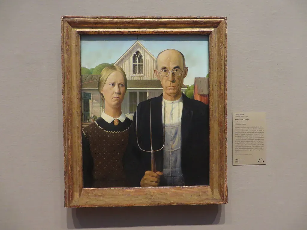 American Gothic – A Misread Icon of Hardship and Quiet Despair (Ken Lund, Flickr, CC BY-SA 2.0)
