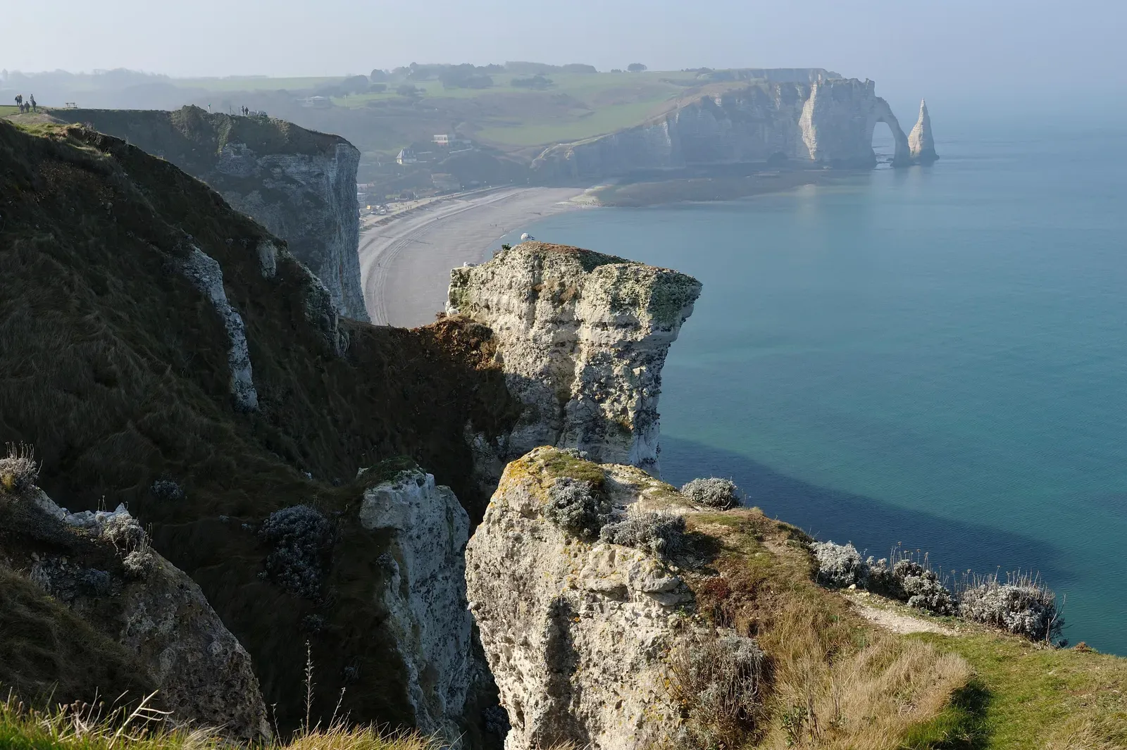 10. Normandy's Dinosaur Coast, France: Europe's Forgotten Gem (Falaises d'Etretat, CC BY 4.0)
