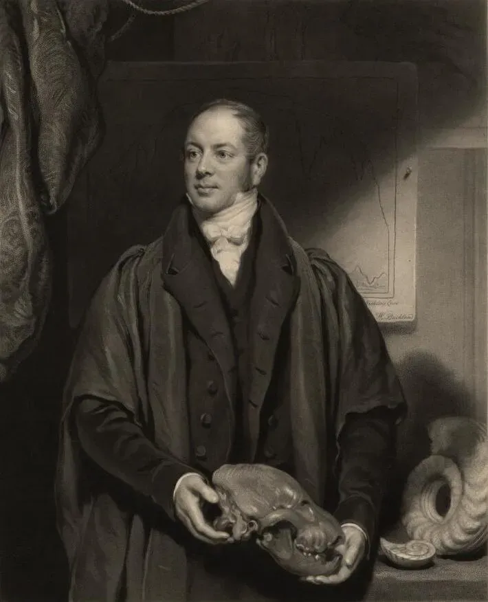 William Buckland: The Clergyman Who Named the World's First Dinosaur (This image is available from the National Library of Wales You can view this image in its original context on the NLW Catalogue, Public domain)