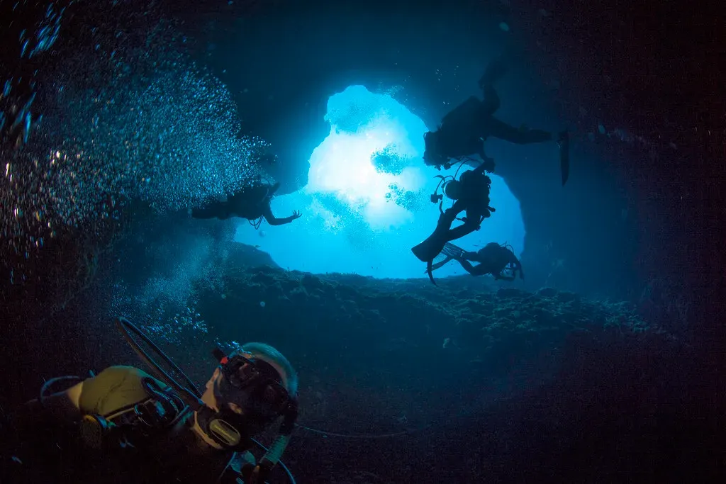 #9 - The Blue Holes of the Bahamas, Nature's Sealed Time Capsules (Image Credits: Flickr)