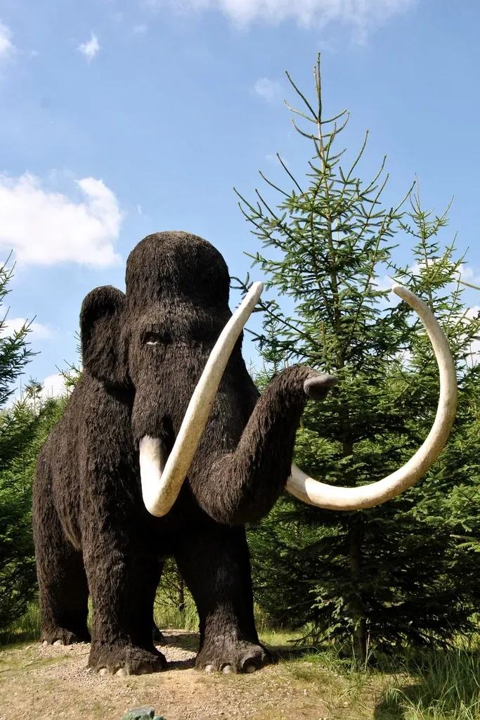 3. Their tusks were insanely long and shaped like giant spirals (Image Credits: Rawpixel)