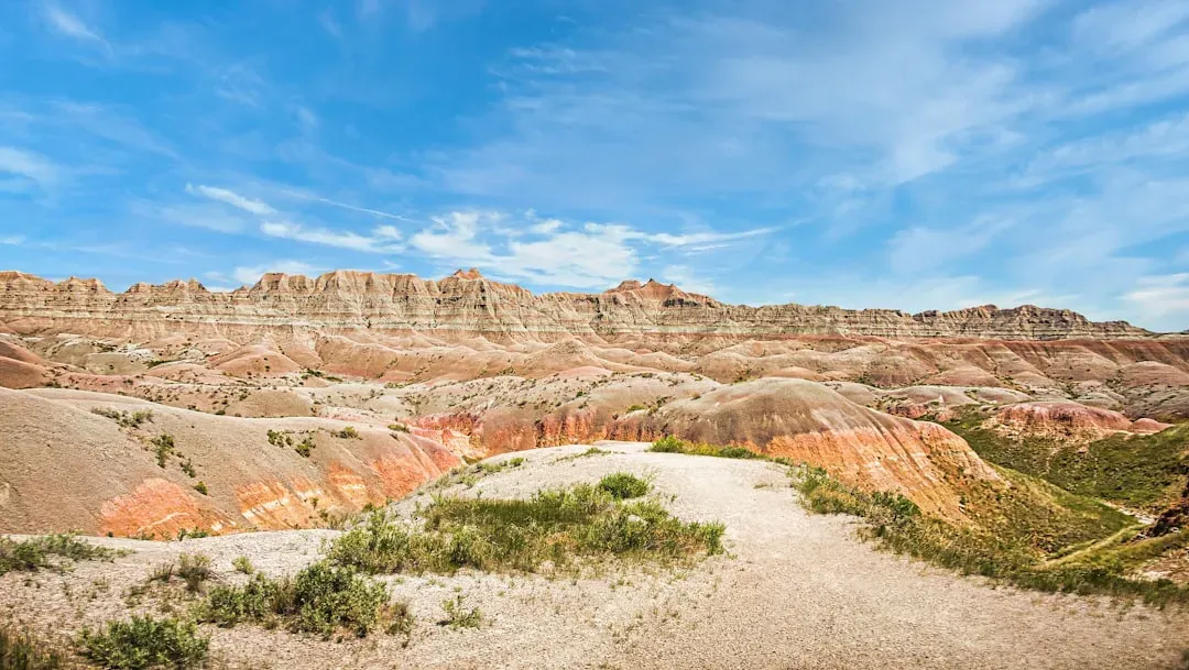 6. The Badlands, South Dakota - An Alien World Built From Ash and Time (Image Credits: Unsplash)