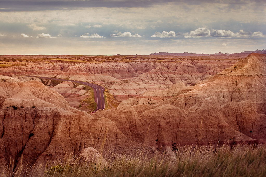 South Dakota's Alien Badlands (Image Credits: Flickr)