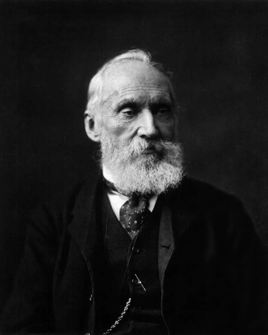 #6 - The "Flight Is Impossible" Scientist Quote May Not Be Real (Portrait of William Thomson, Baron Kelvin, Smithsonian Libraries, Public domain)