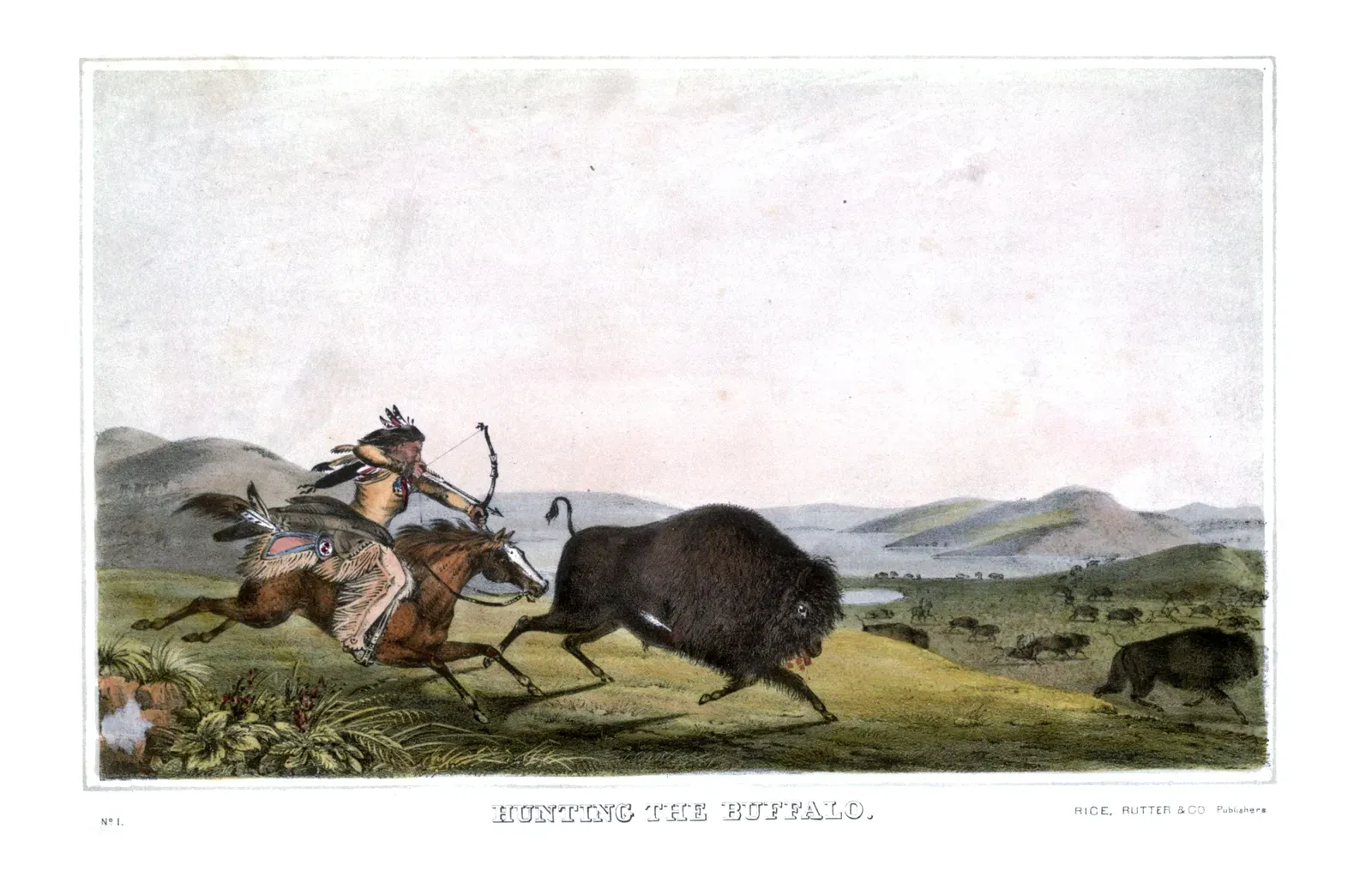 8. The Cody Complex: Organized Slaughterers of the Plains (History of the Indian Tribes of North America, 1872 (https://archive.org/stream/historyofindiant01mckerich#page/n7/mode/2up), Public domain)