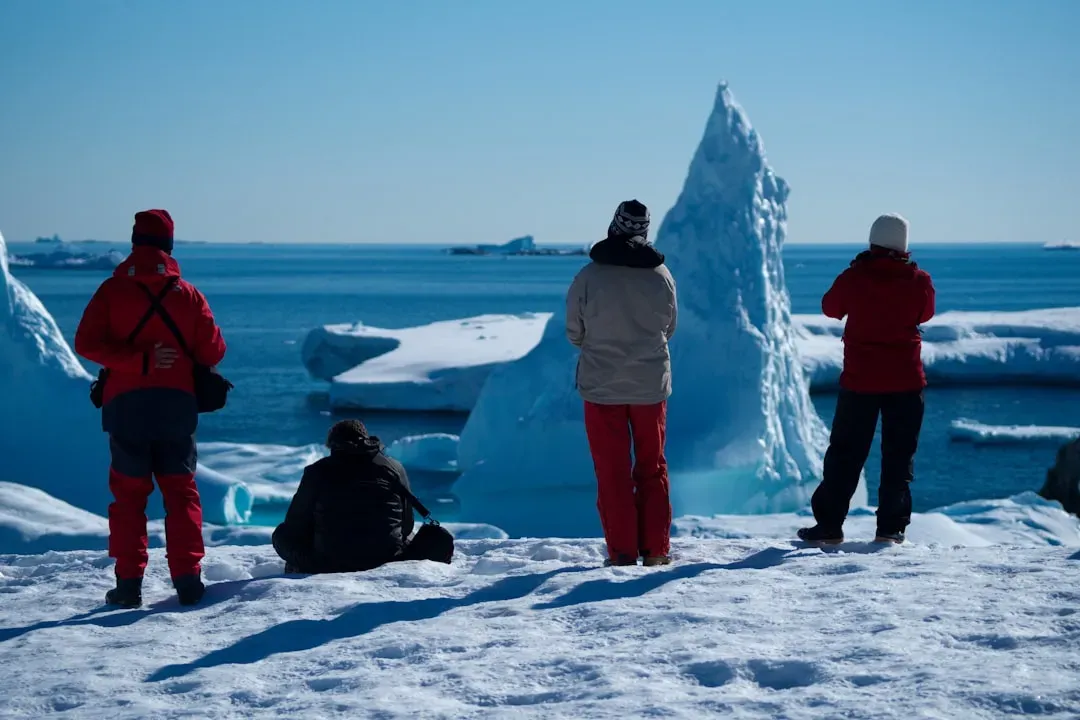 #1 - The Arctic Ice-Core Team That Packed Up in Perfect Weather (Image Credits: Unsplash)