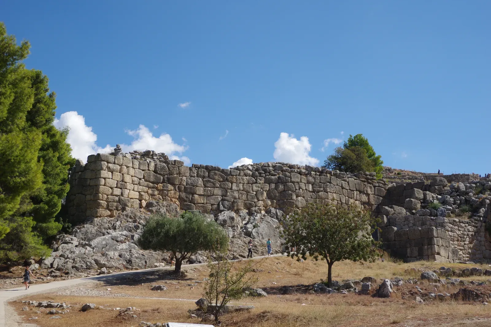 #9 - Mycenae's "Cyclopean" Walls Were Named Because the Greeks Refused to Believe Humans Built Them (By Berthold Werner, CC BY-SA 3.0)