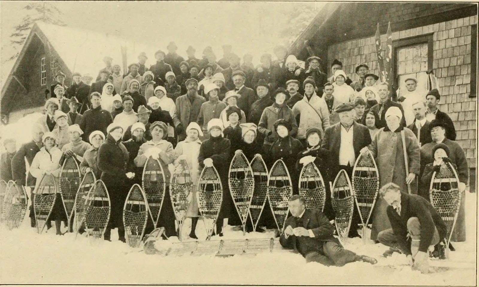 #7 - The Snowshoe Design Modern Brands Still Can't Improve On (By Internet Archive Book Images, No restrictions)