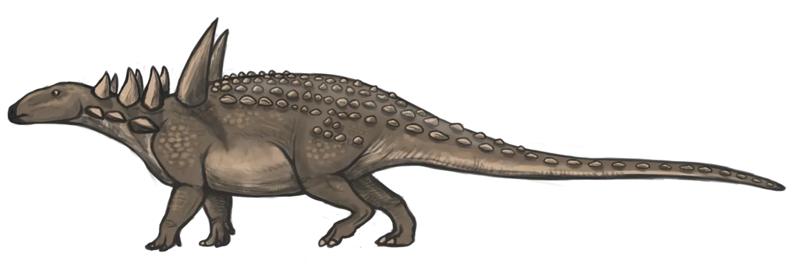 Sauropelta: A Spiky Shield on Four Legs (By Emily Willoughby, CC BY-SA 3.0)