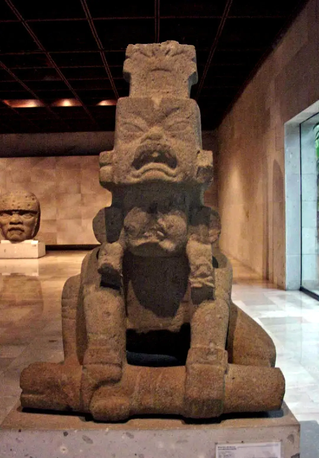 6. The Olmec of Mesoamerica and the Were-Jaguar (originally from Flickr Dios de Piedra, CC BY 2.0)