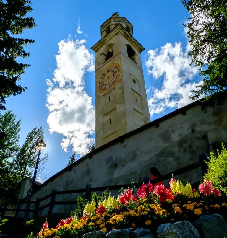 #4 - The St. Moritz Leaning Tower, Switzerland (Image Credits: Flickr)