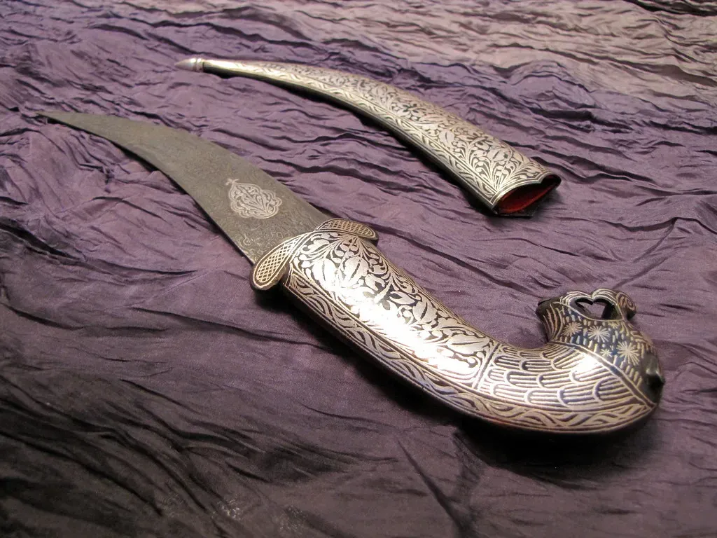 #2 - Damascus Steel Blades With Built-In Nanotubes (jasleen_kaur, Flickr, CC BY-SA 2.0)