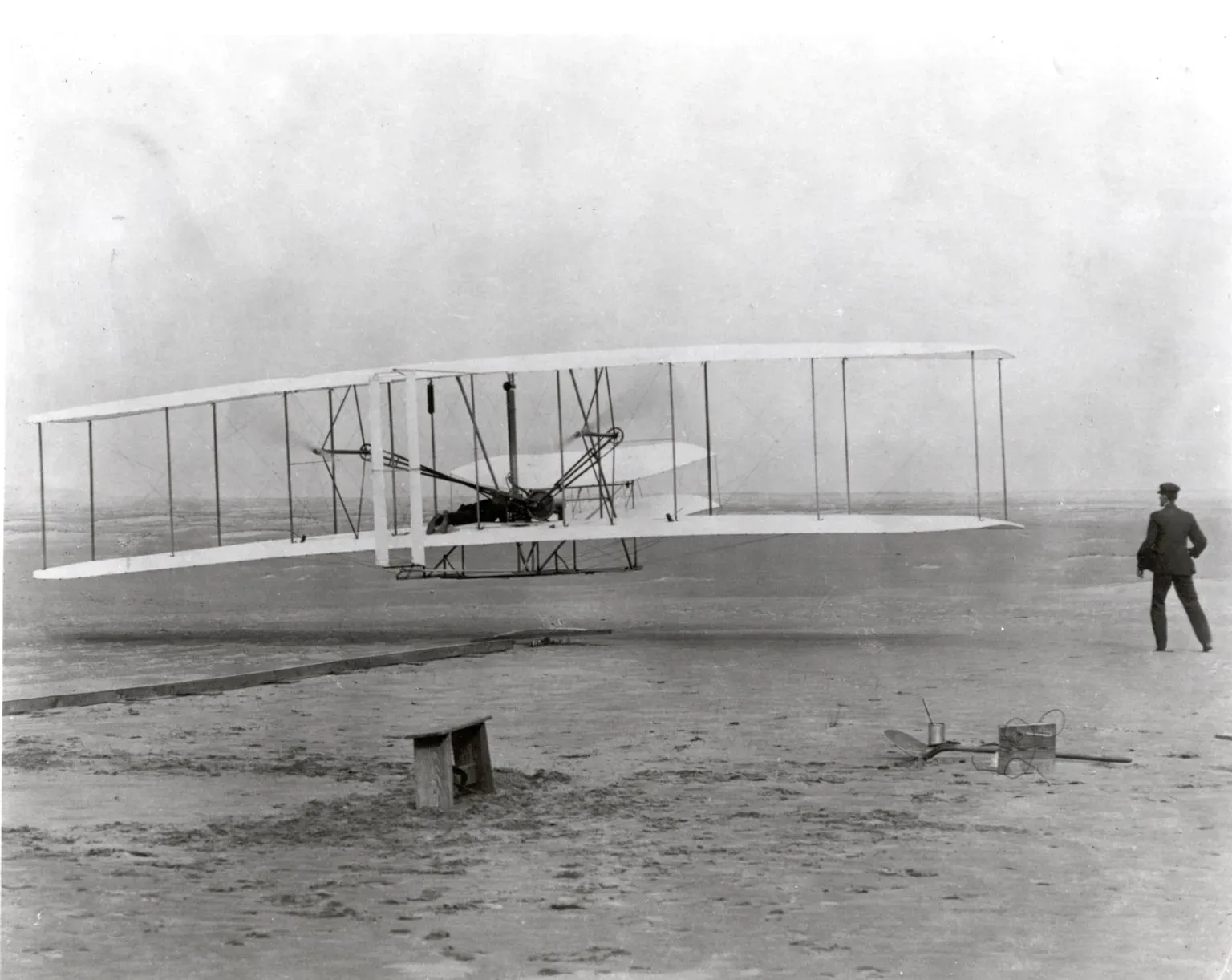 #3 - "First in Flight, Full Stop" Now Comes With an Asterisk (The Wright Brothers' First Heavier-than-air Flight, No restrictions)