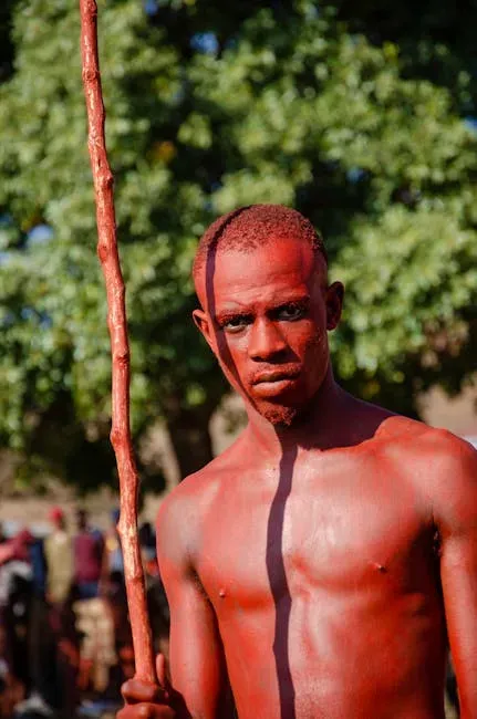 Red Ochre, Beads, And Body Paint: Symbols Worn On The Skin (Image Credits: Pexels)